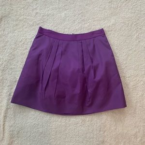 J.Crew taffeta miniskirt